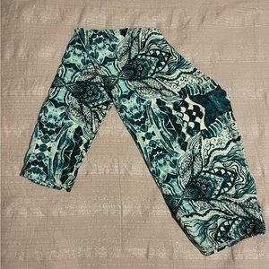 Lularoe One Size Leggings mermaid 🧜🏼‍♀️ rare